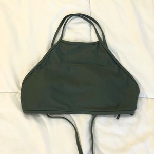 aerie halter swim top